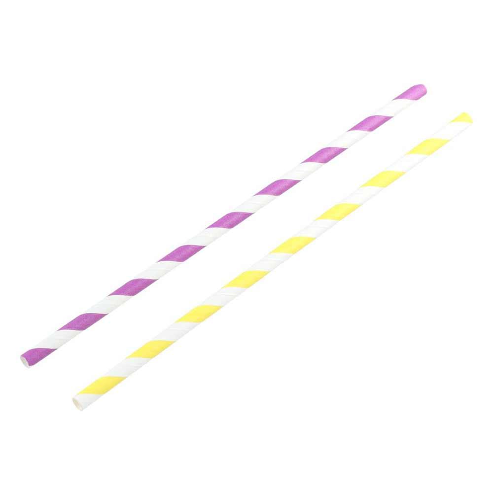 Quality 25 pcs/pack Stripe Pattern for Wedding,Party Natural Colorful Paper Drinking Straws Drinking Accessories Party Supplies Disposable Straws