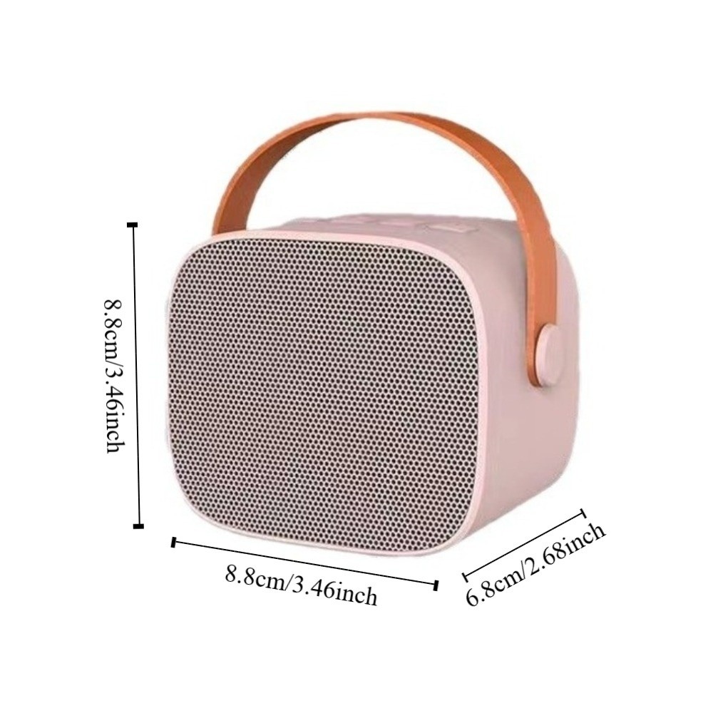 Music Player Portable Mini Bluetooth Speaker Karaoke Machine Subwoofer Karaoke Speaker Singing K Song 3DStereo Amplifier Party Gift