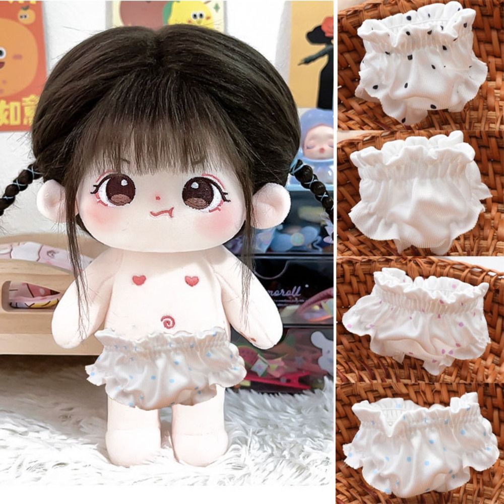 High Quality Multistyles Doll Fashion Clothes PP Cotton Doll Underwear Doll Panties for 10cm Cotton Dolls/for 13cm Animal Doll