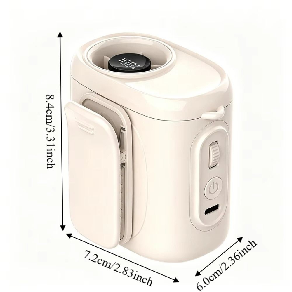 Mini Clip On Portable Handheld Fan Rechargeable Clip-on Mini Cooling Fan Quiet Operation Handheld Stroller Fan Desk