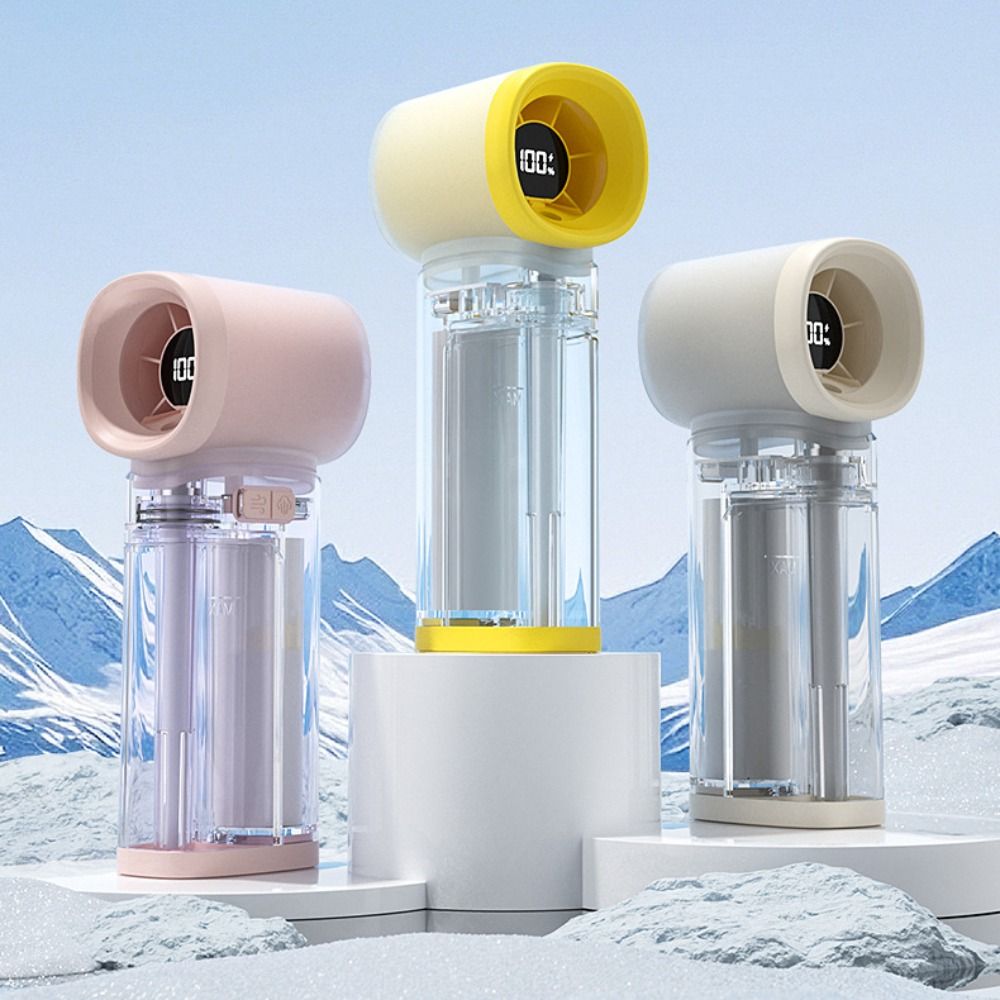 Mini Portable Cooling Spray Fan Lightweight Water Cooling Handheld Misting Fan Durable Low Noise Mini Cooling Fans Travel