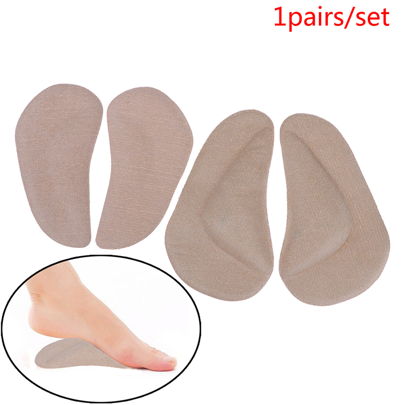 Wenefang Fashion 1Pair Foot Orthotic Insoles Correct Flat Feet Relieves Pain Orthopedic Orthotic Insoles Arch Support Insoles Gel Foot Care