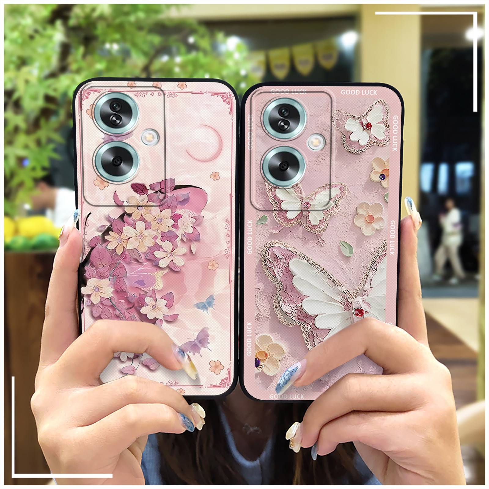 Anti-knock Shockproof Phone Case For OPPO A79 5G 2023/A2 5G/1+Nord N30 SE Protective Full wrap Cartoon Oil Painting TPU