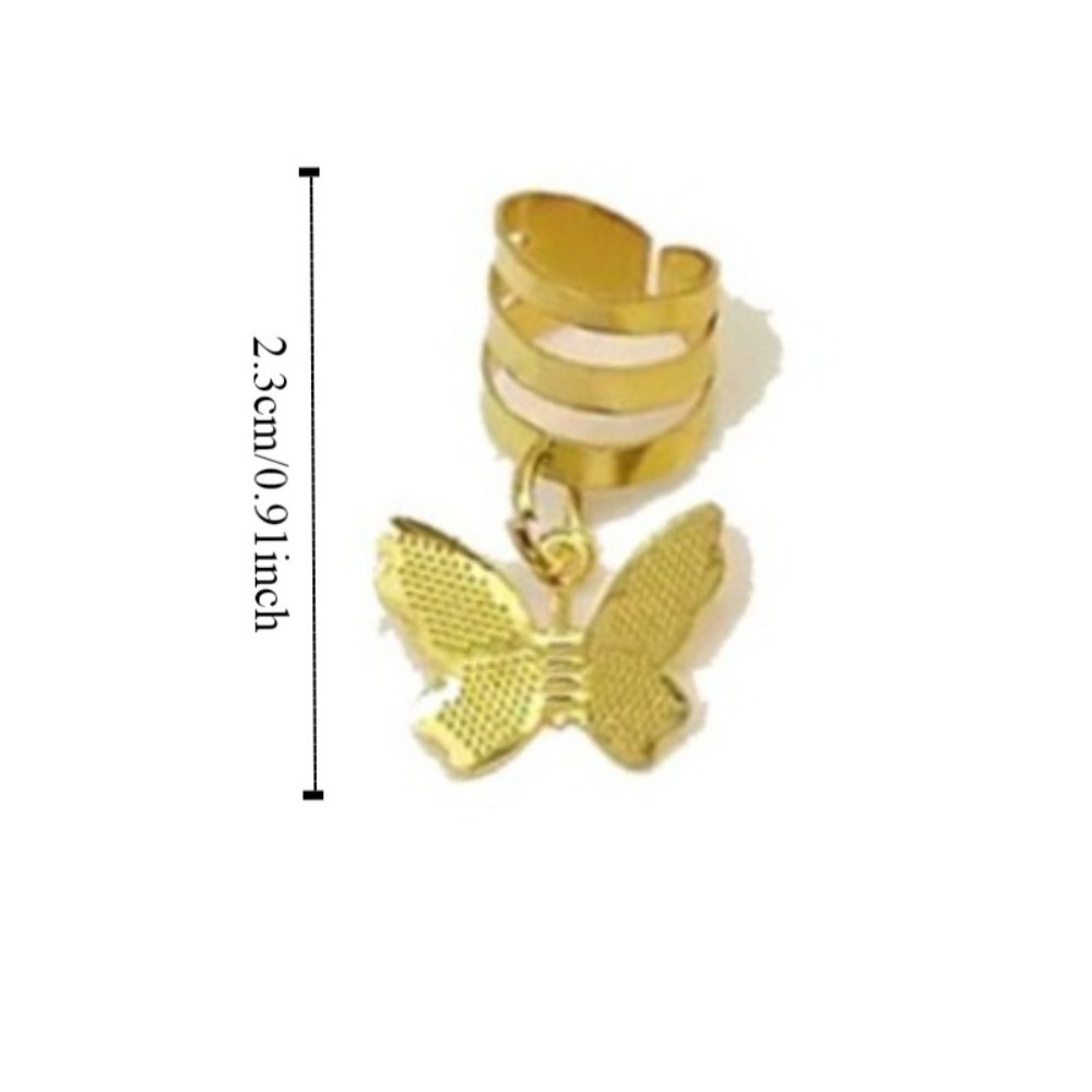 20pcs Hair Accessories Metal Cuff Clips Shell Hair Rings Set Hair Braiding Headwear Dreadlocks Beads Charm DIY Hair Braid Tubes Men