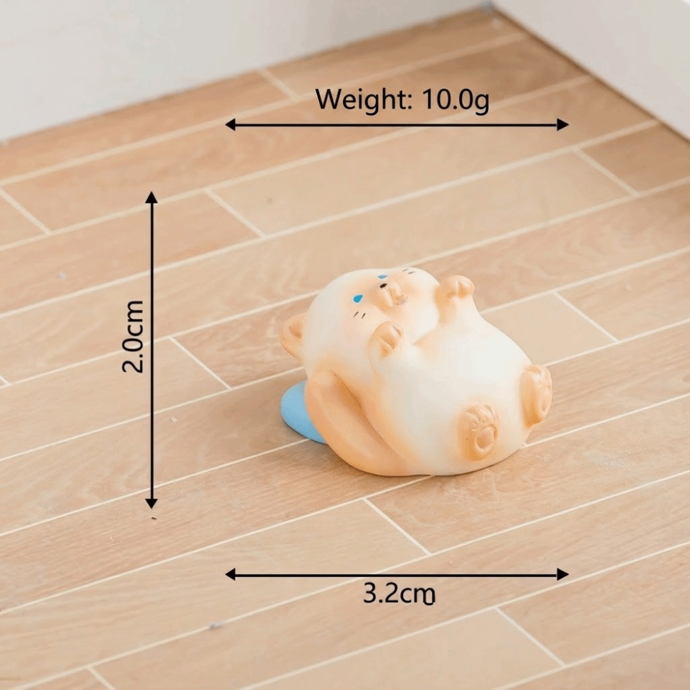 Cute Mini Cat Figurines Cartoon Creative Resin Cat Decoration Resin Cat Statue Dining Room Ornament