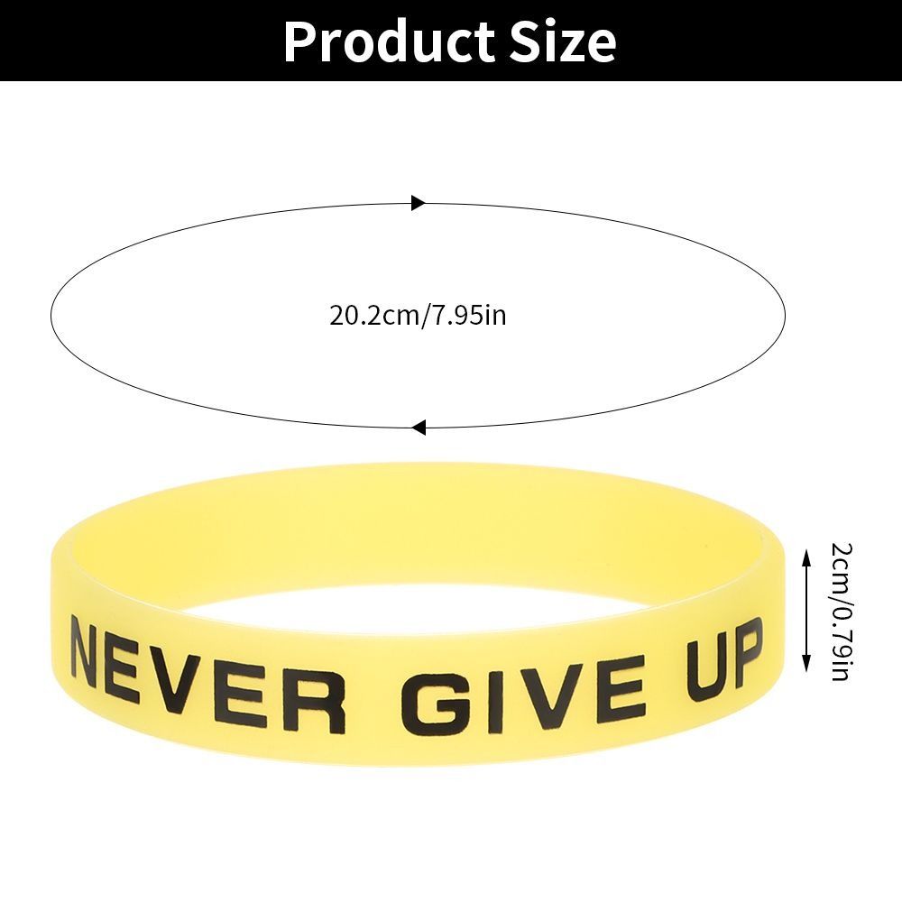 Solid Color Gift Hand Bands Bangle Accessories Cuff Bangle Silicone Sports Wristbands Luminous Rubber Bracelets Silicone Sweat Band Fitness Wristband