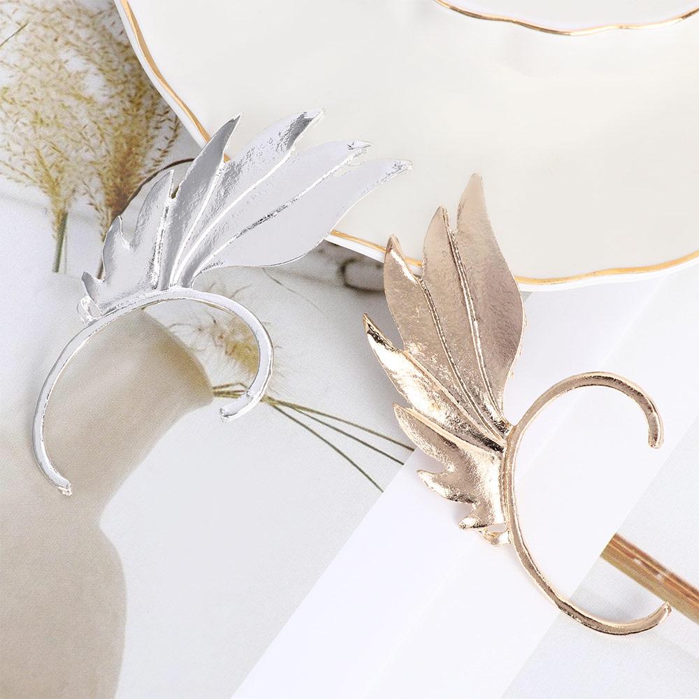 Charming Summer Punk Gothic Wing Shape Stud Earring Vintage Jewelry Ear Cuff Clip