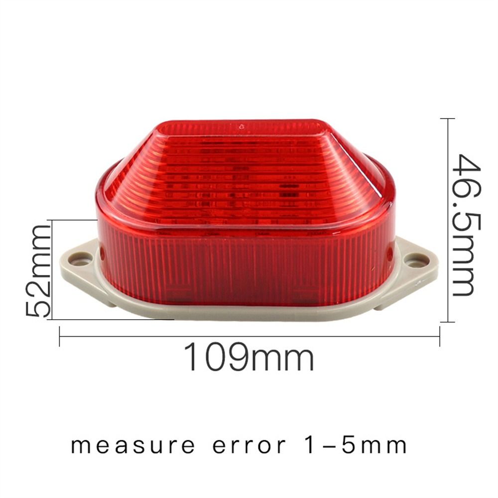 12V 24V 220V Small Strobe Signal Alarm Lamp Alarm Indicator Lamp Warning Light LED Light Indicator Light