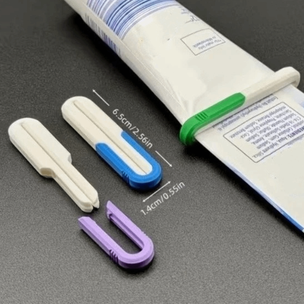 Paint Tube Squeezer Manual 3D Printing Toothpaste Squeezer No Waste Labor-Saving Tube Wringer Creative Durable Tube Squeezer Facial Cleanser