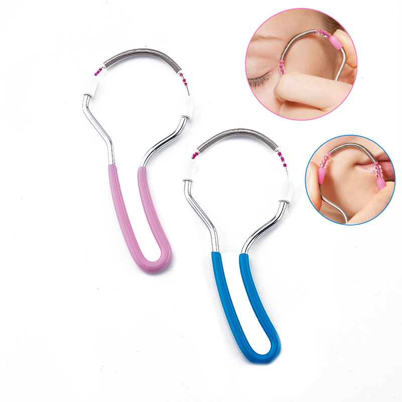 Wenefang Fashion New 1PCS Facial Hair Remover DIY Hair Spring Threading Epilator For Lip Eyebrows Smooth Removal Hair Removal Cream Beauty Tools
