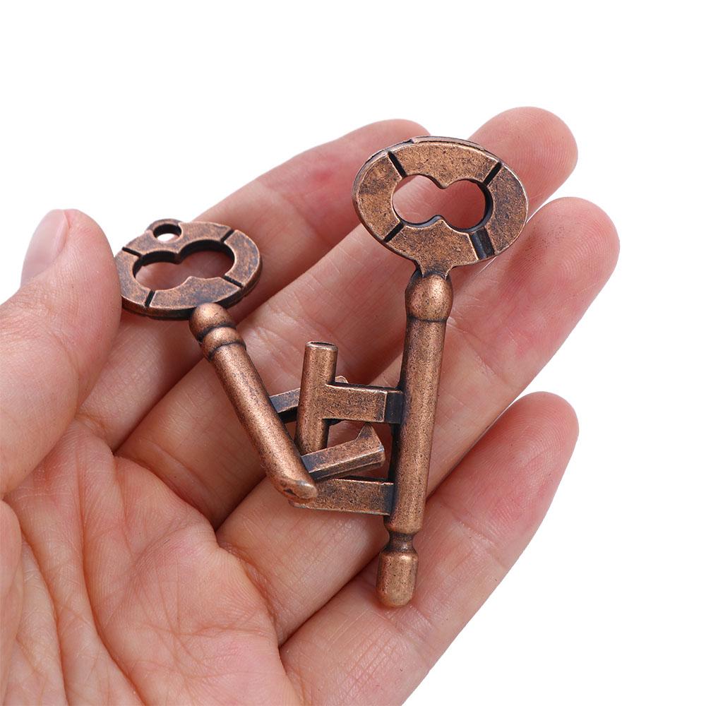 Baffling Funny Gifts Intelligence Puzzle Early Learning For Children Adults Educational Intelligence Metal Brain Teaser Metal Wire Puzzle Luban Lock Puzzle Puzzles Game