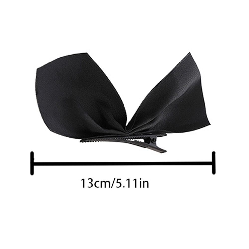 Hair Accessories Sweet Gifts For Girls Hair Clips Bowkont New Headwear Princess Hair Clip Hairpins Duckbill Clip Women Hairpins Satin Silk Bow Hair Clips