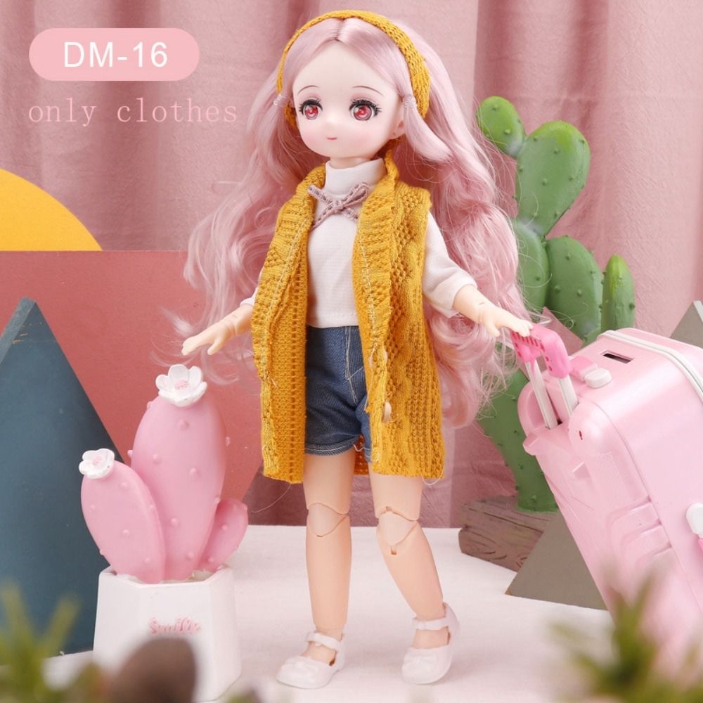 Dress Up DIY Toys Skirt 30cm BJD Doll Clothes DIY Toys Colorful /6 Bjd Doll Clothes Movable Body Kawaii 11 Inch BJD Dolls Dress Children Gift