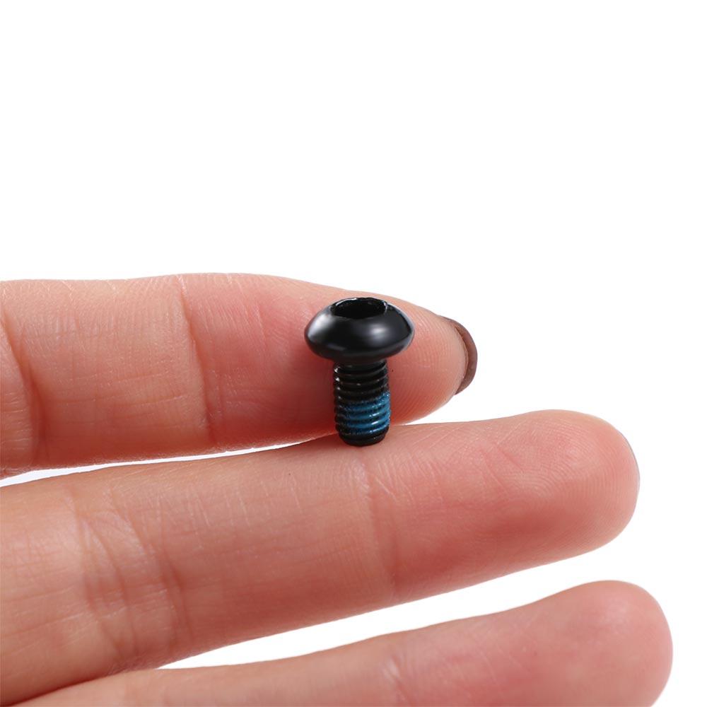 1pc Bike Mounting Screws Cycling Parts Bike Disc Brake Rotor Fixing Bolt M5*9mm Screw Bicycle Brake Disc Hex Socket Screws /black Accessories Disc Brake Screw Bike