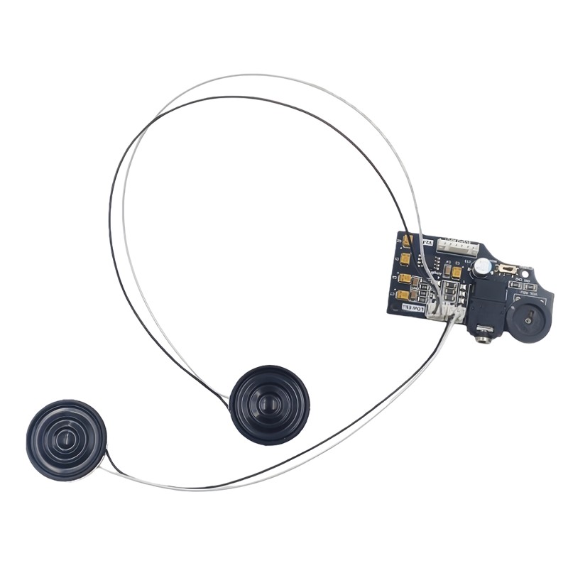For Game Console for Game Gear Compatible Dual-Channel Volume Headphone Board Speakers
