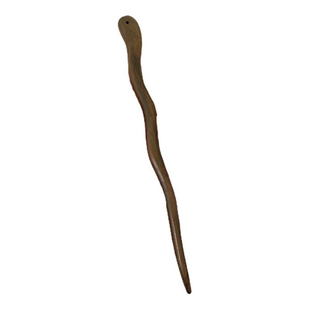 Elegant Women Classic Simple Hanfu Vintage Hair Accessories Flower Hairpins Wooden Hairpin Hair Sticks