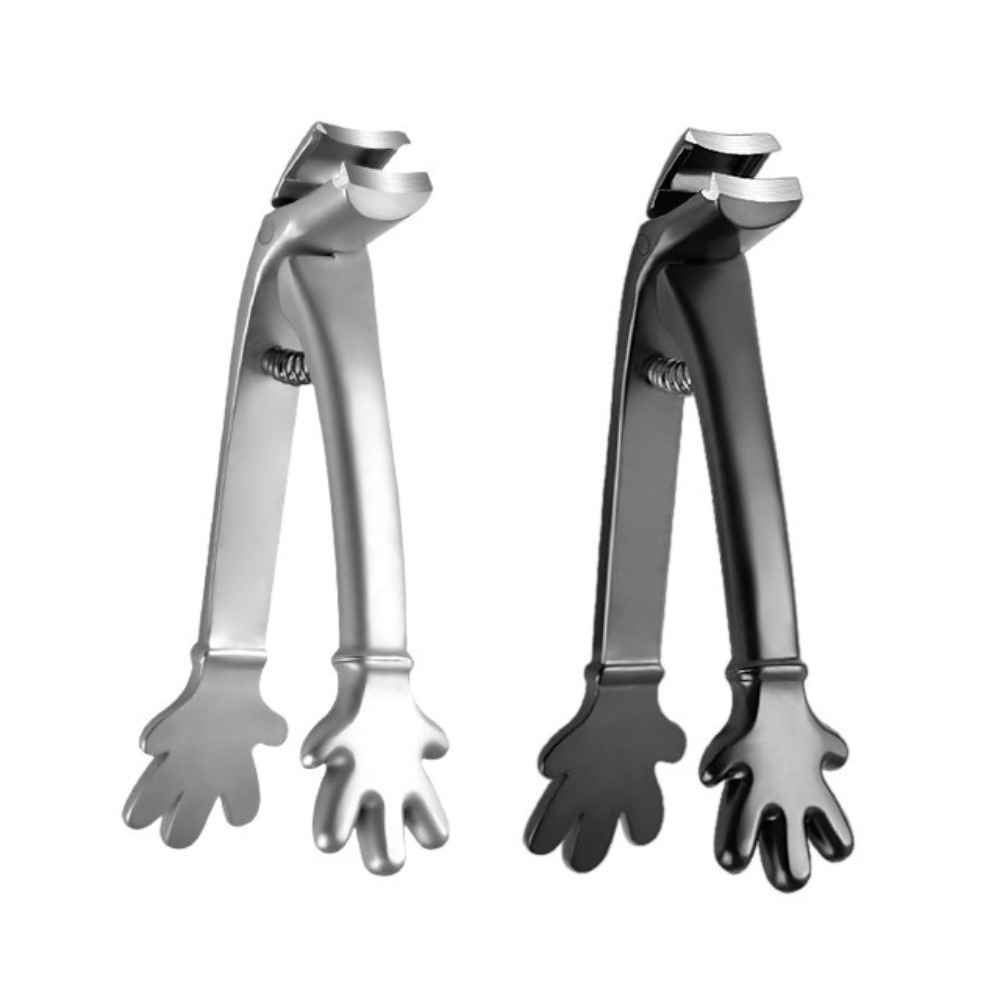 Creative Stainless Steel Nail Clippers Toenail Clippers Wide Jaw Palm Fingernail Clipper Long Handle Thick Nails Pedicure Manicure Tools Gifts