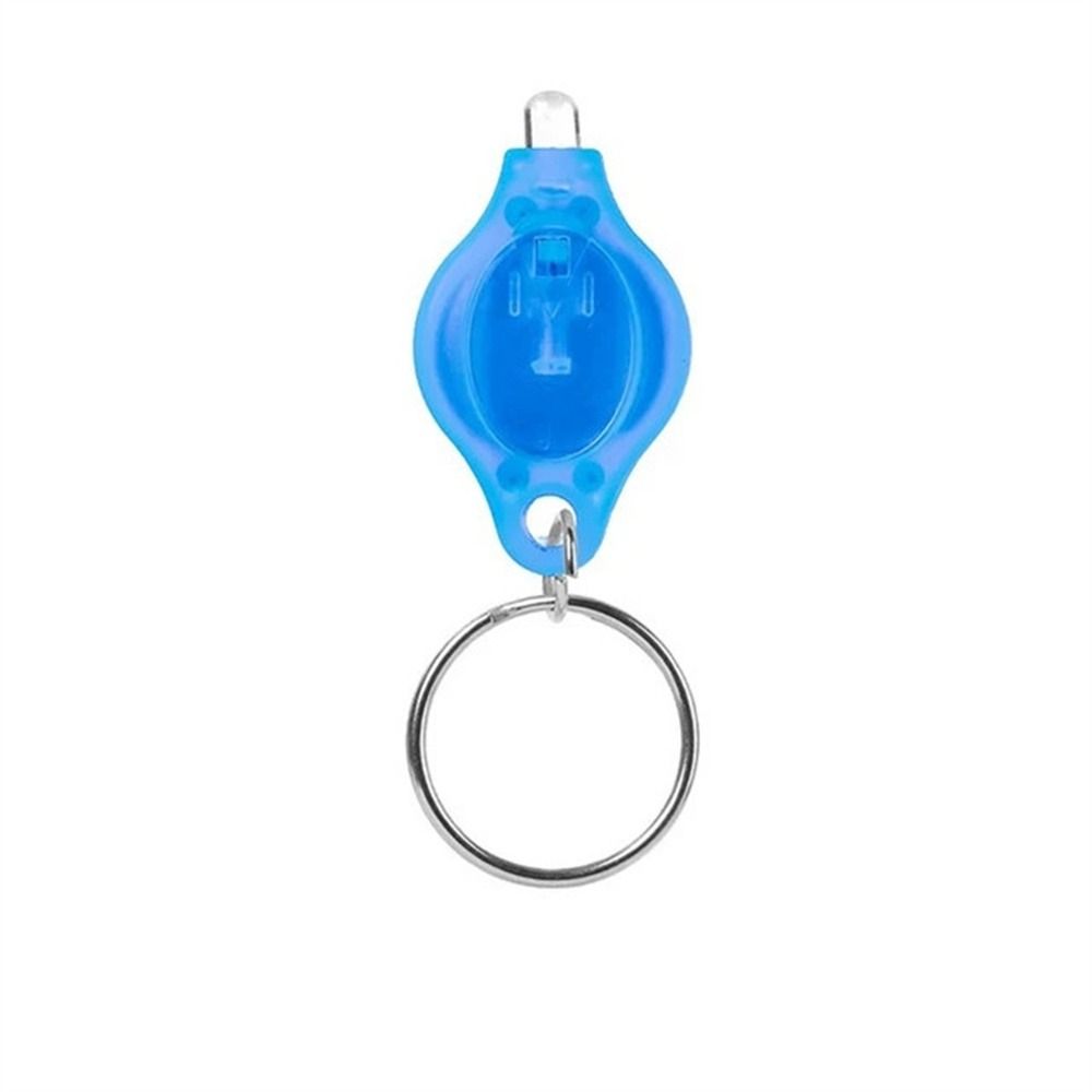 Lightweight Emergency Keychain Light Cool White LED Lamp LED Flashlight Torch Multicolored Squeeze Mini Key Ring Light Camping Hiking