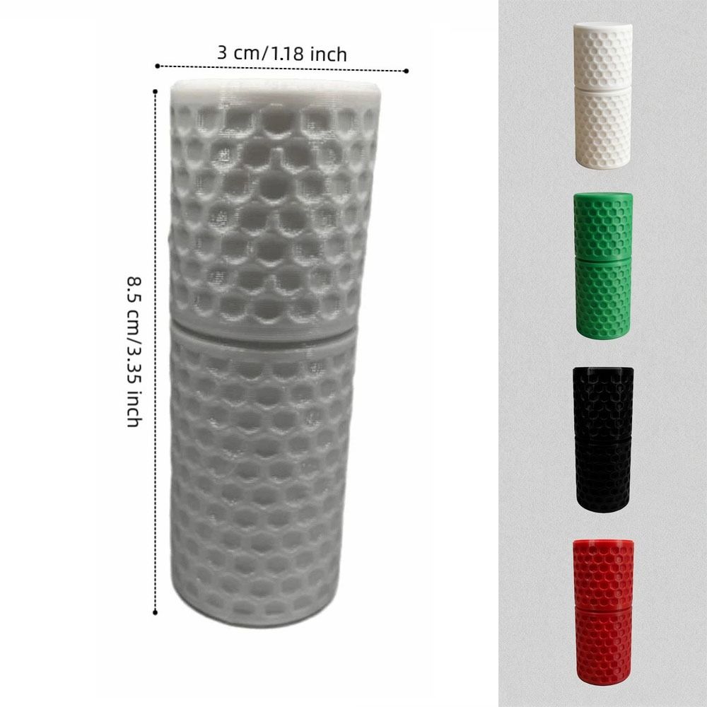 Small Items Storage 3D Printed Mini Storage Container Multipurpose Portable Cotton Swab Storage Box Practical Compact Space-Saving Organizer Ear Picks