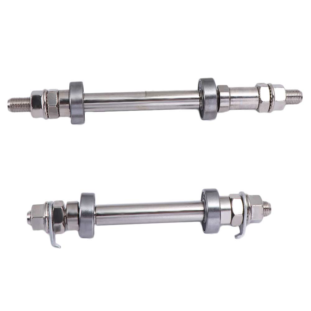 Bike Repair Tool Cycling Bike Shaft Road Bike BMX Front Rear Axle Bicycle Hub Axle Bike Solid Shaft Axle Lever 6000 Bearing
