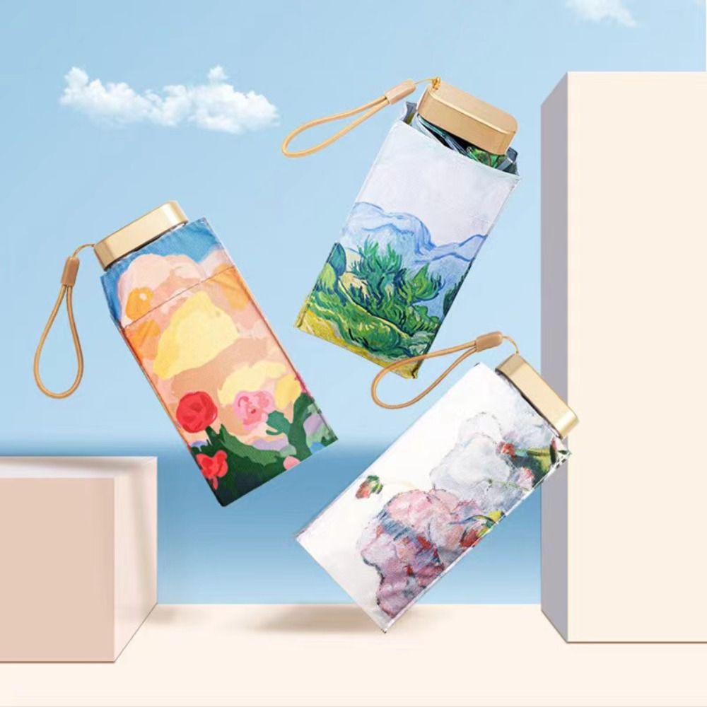 Pocket Rain Portable Mini Sun Umbrella UV Folding Sun Protection Umbrella UV Protection Lightweight Folding Umbrellas Travel