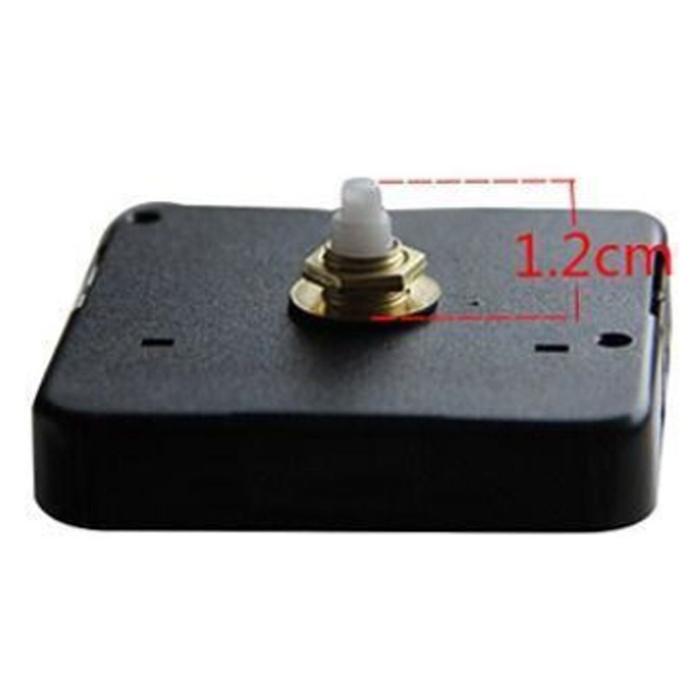 DIY Silent Classic sliver Quartz Watch Wall Clock Movement Mechanism Parts