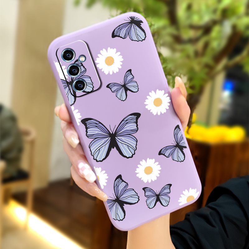 Waterproof Soft Case Phone Case For Samsung Galaxy M52 5G/SM-M526B Phone lens protection protective Skin feel silicone