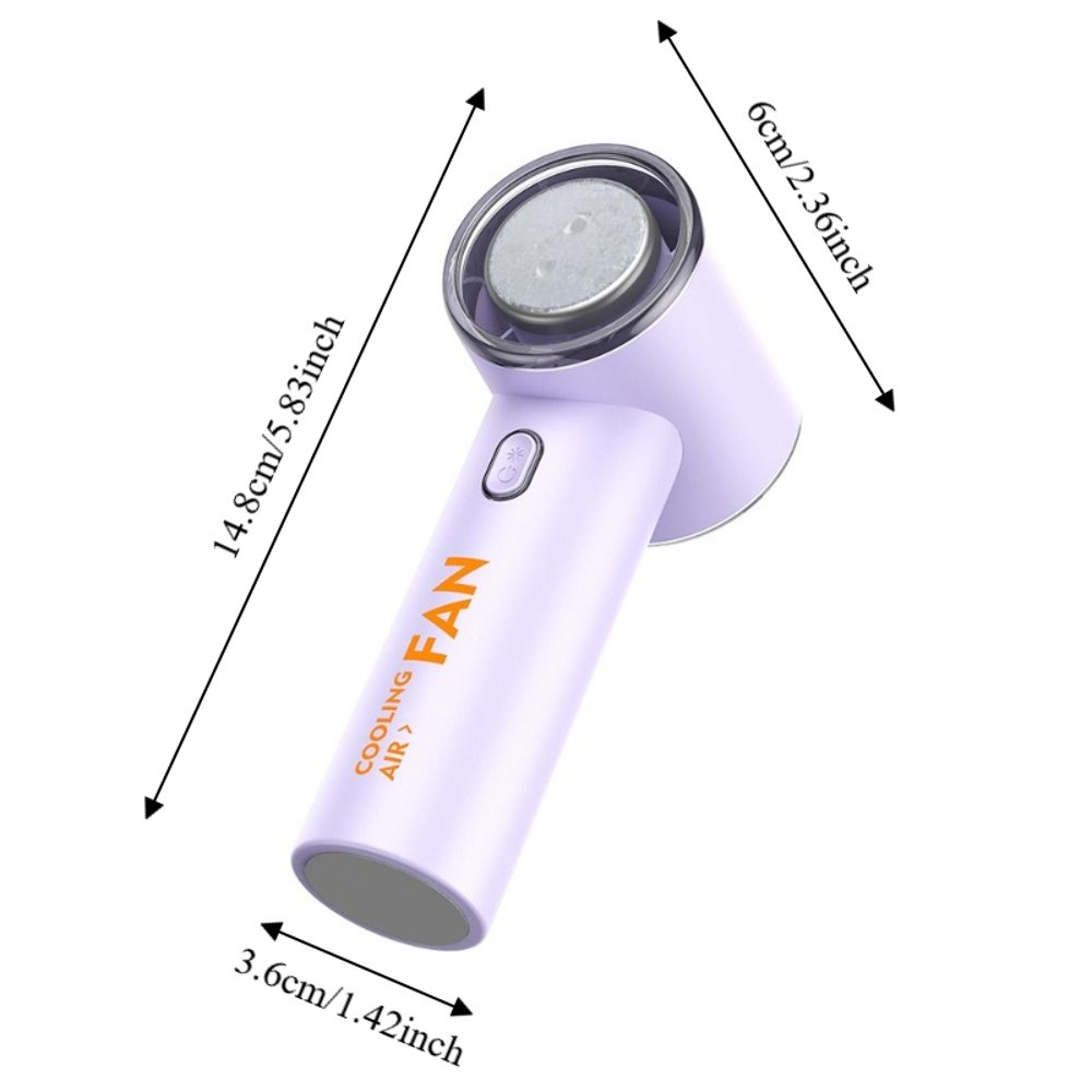 Portable Rechargeable Mini Handheld Fan Powerful Wind Ultra-Quiet Personal Cooling Fan -199 Speed Small Electric Fan Outdoor Use