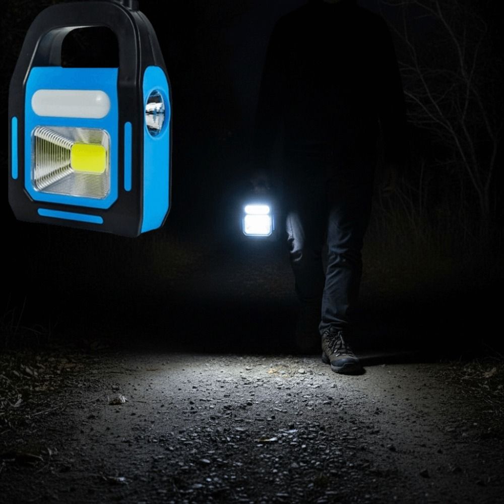 Bargain price Portable LED Flashlight Mini Work Light Pocket light Outdoor Camping Lantern Emergency Wrench Hammer Lamp
