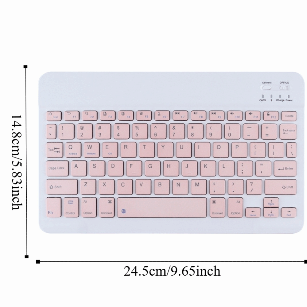 Mini Keypad 10 Inch Bluetooth Keyboard Mini Ultra Thin Wireless Keyboard Universal Portable Portable Keyboard Notebook
