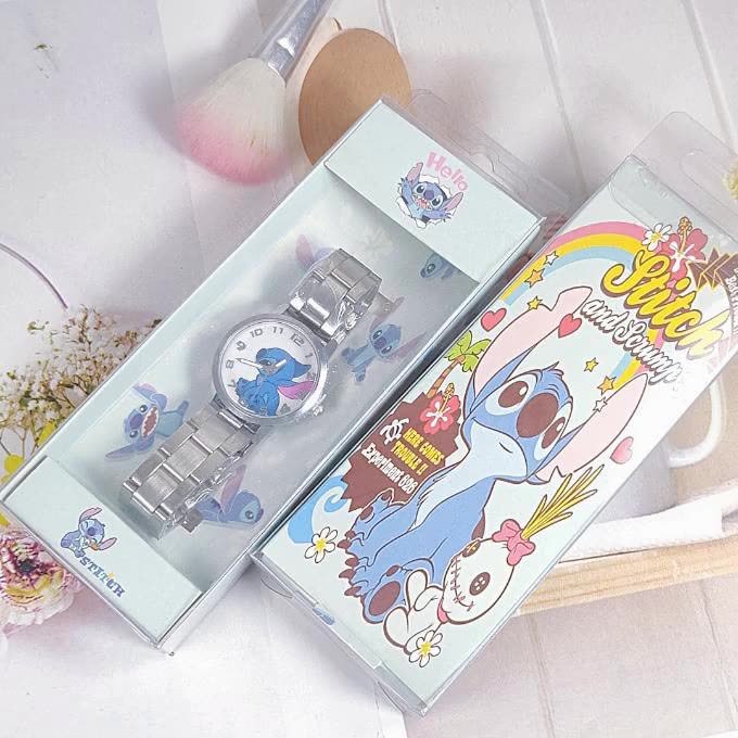 【Very good-looking】Stitch Kids' Unisex Stainless Steel Strap Waterproof Watch - Official Factory Direct Supply