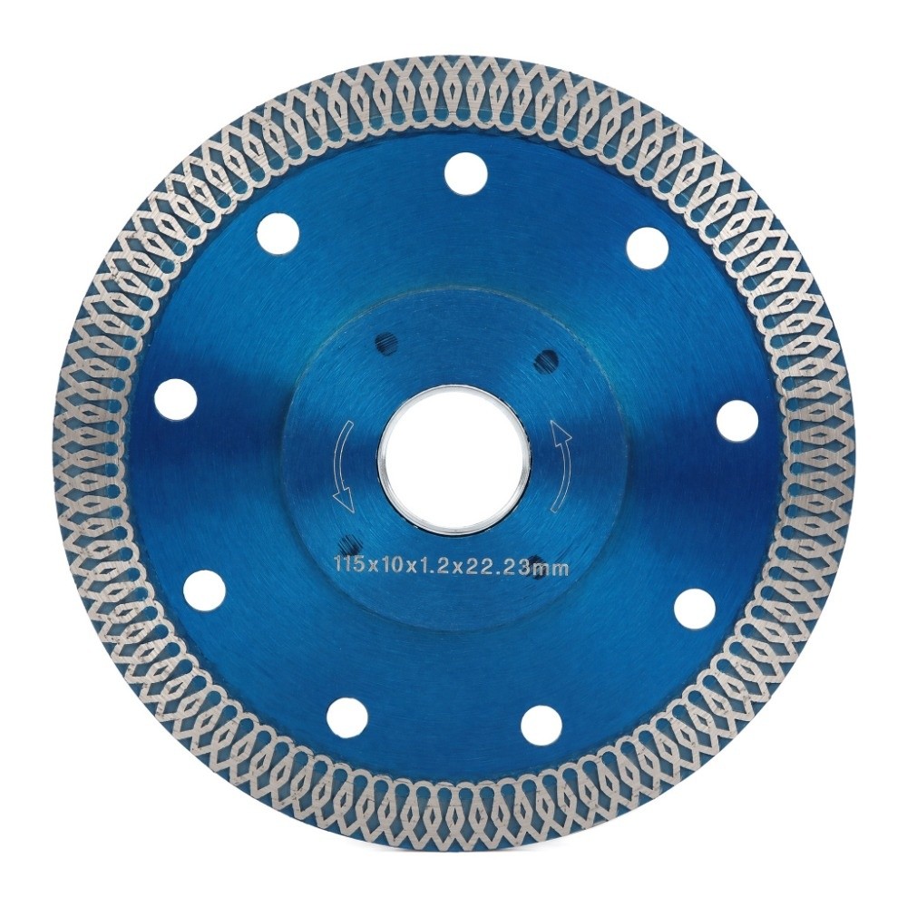 1pcs / 5pcs Durable Super Thin Diamond Saw Blade 4.5 Inch 1.2mm Thickness Grinding Disc 22.23mm Bore 115mm Diameter Cutting Disc Cutting Granite