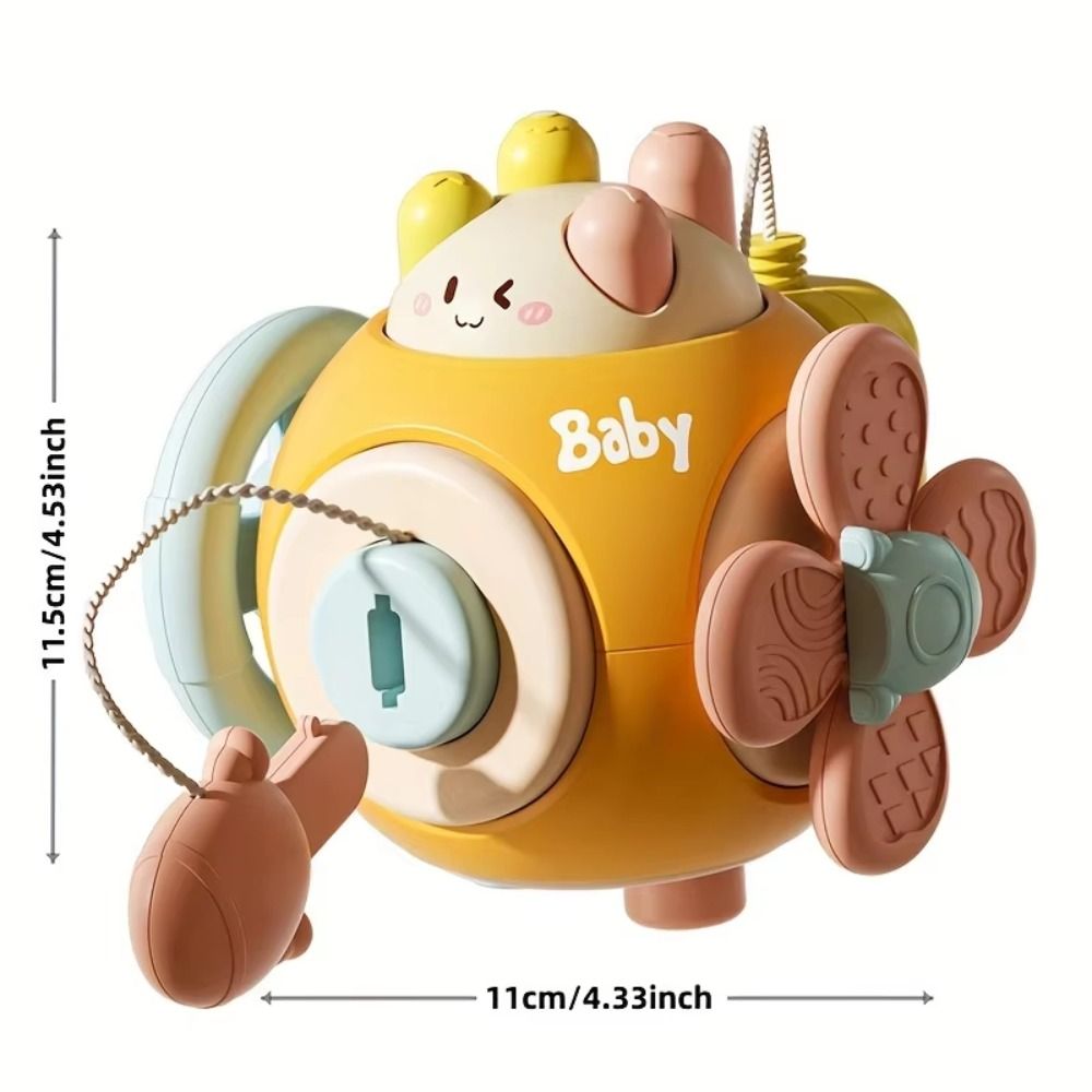 Intelligent Cube Polyhedral Activity Busy Cube Interactive Puzzle Baby Montessori Busy Board Cognitive Toys Multipurpose Sensory Busy Cube Newborn Gift