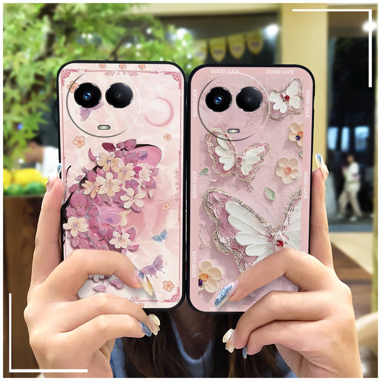 Durable Anti-dust Phone Case For Redmi A7 Pro Global/4G/5G/Poco C85X TPU Anti-knock Phone Pouch flower Graffiti Cartoon