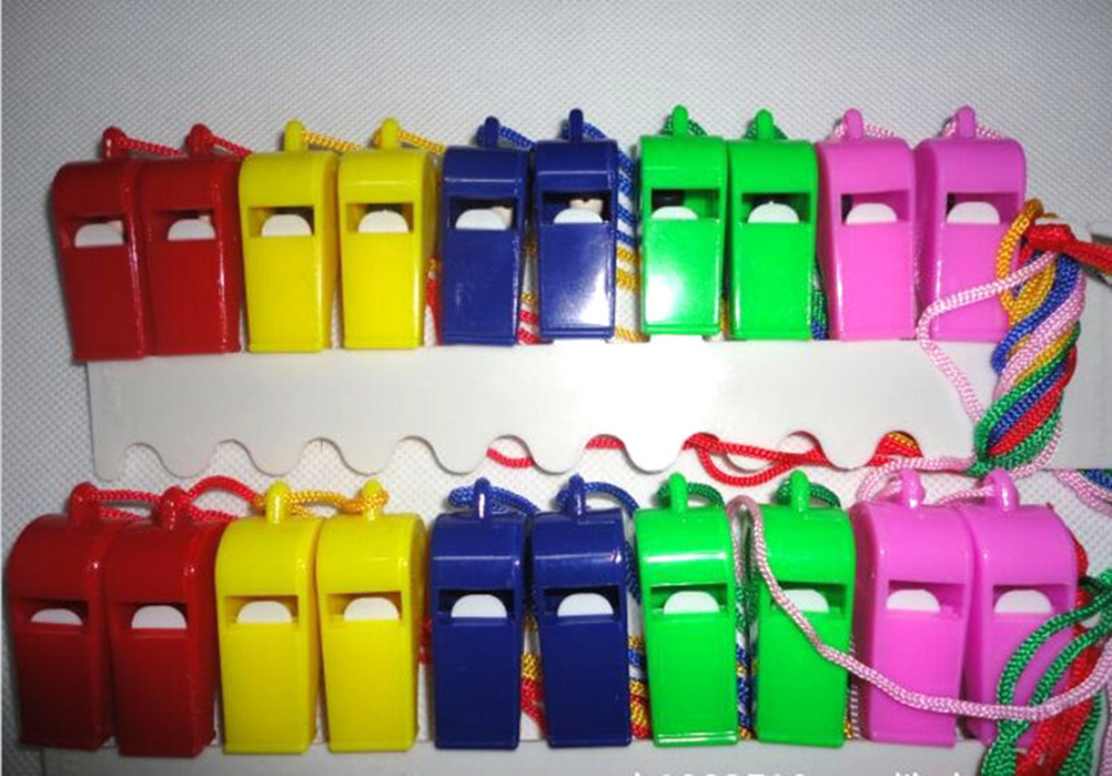 【Exclusive Discount】24Pcs Safety Whistle Super Loud Sports Referee Whistle Emergency Survival Tool For Hiking Camping Silbato
