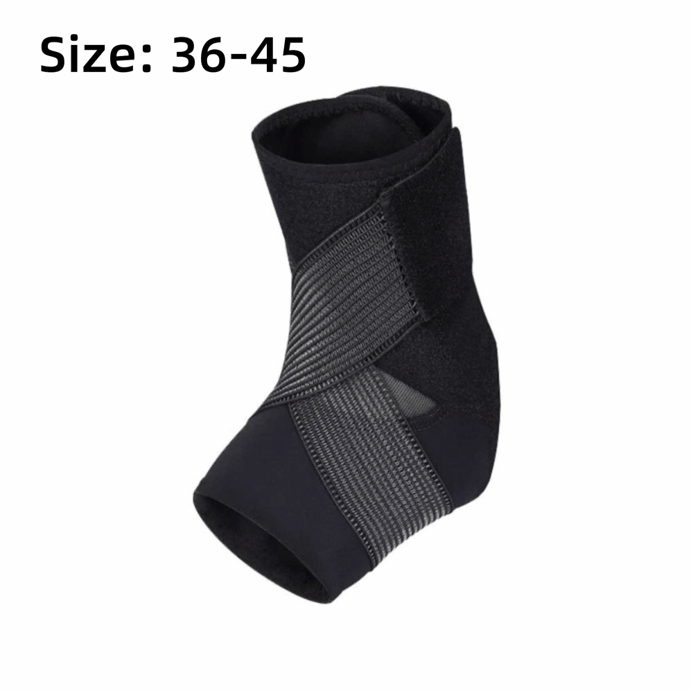 Heavy-Duty Adjustable Ankle Brace Lightweight Breathable Ankle Support Cover Anti-Slip Elastic Ankle Stabilizer Women