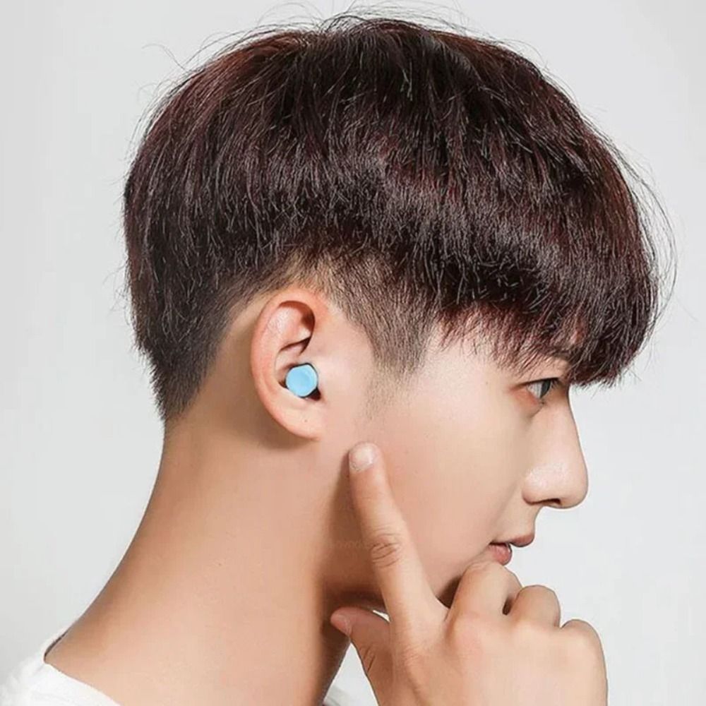 Cute Noise Reduction Sleeping Ear Plug Slow Rebound Ear Protection Soundproof Earplugs Reusable Comfortable Anti Noise Ear Plugs Train
