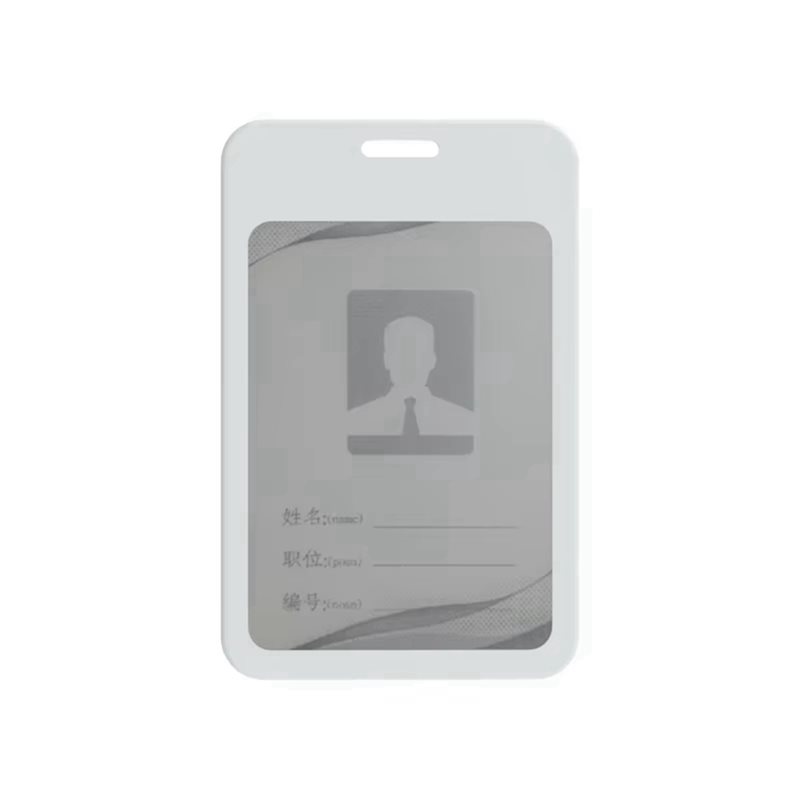 Display 3.98inch 4 Colors E-Paper Employee Badge Exhibitor ID Card Electronic Name Tag Low Power for Smart Home