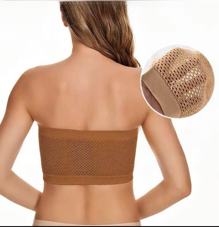 Product details of Pack Of 3 Pcs Tube Top/Tube Bra With Detectable Pad, Strapless, Seamless Bra For Women ● Feature:Anti-Bacterial, Anti-Static, Breathable, Eco-friendly, One-Piece, Plus Size, QUICK DRY, Seamless, smoothing seamless bras, Invisible ● Bra