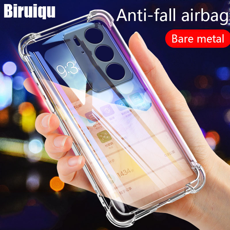 Biruiqu For Shockproof Soft Back Case Cover For Realme C75