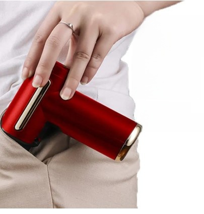 Massage Gun SY-720 Handheld Electric Deep Tissue Percussion Muscle Massager, With 4 Heads & 6 Speeds