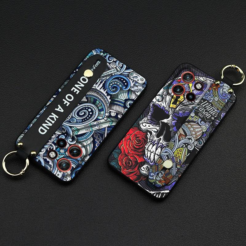 Silicone Fashion Design Phone Case For Samsung Galaxy A72 4G/5G/SM-A726B Waterproof TPU Back Cover Graffiti protective