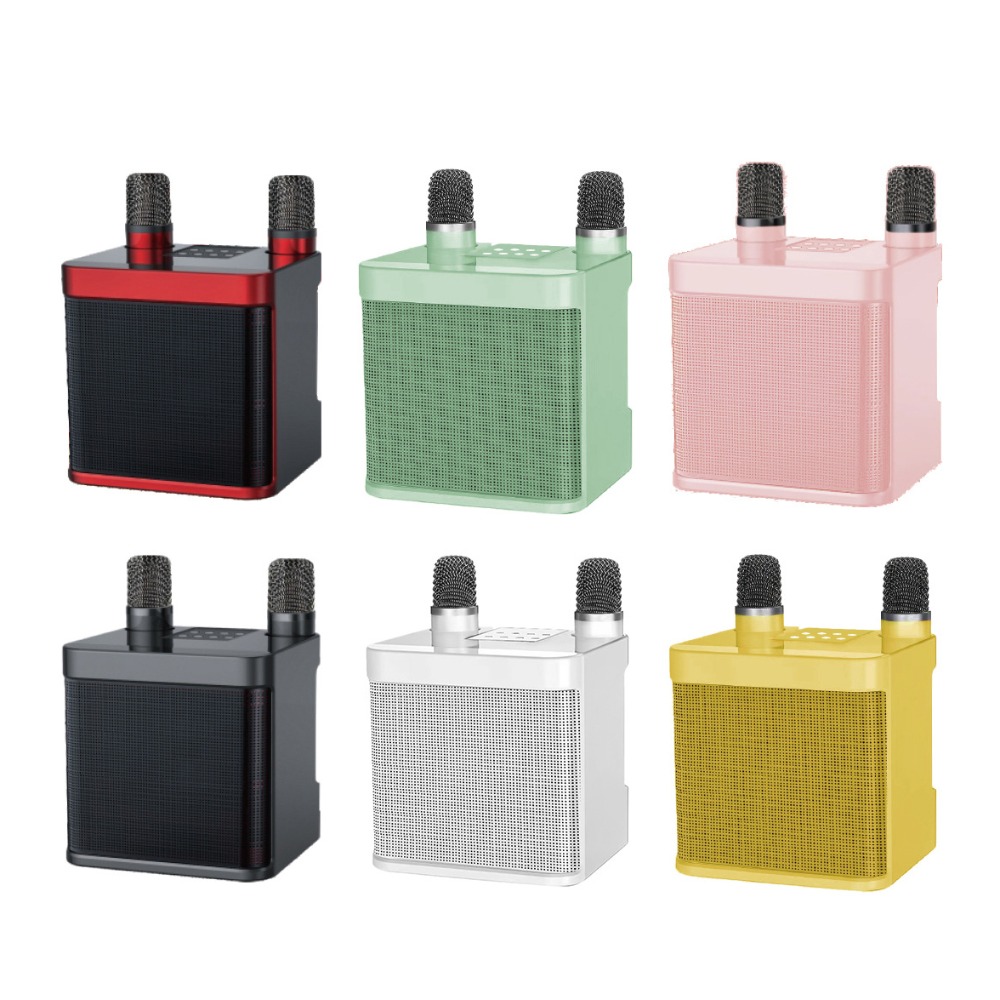 Multifunctional Bluetooth Audio Portable Speaker 1 Microphones