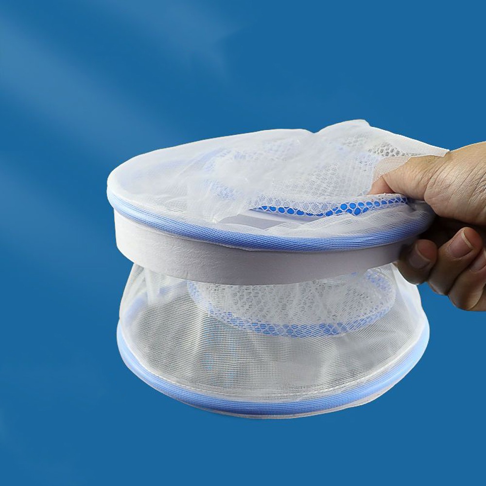 Fish Accessory Ventilated Guppy Breeding Net Nylon Permeable Fish Isolation Box Portable Breeding Net Home Aquarium