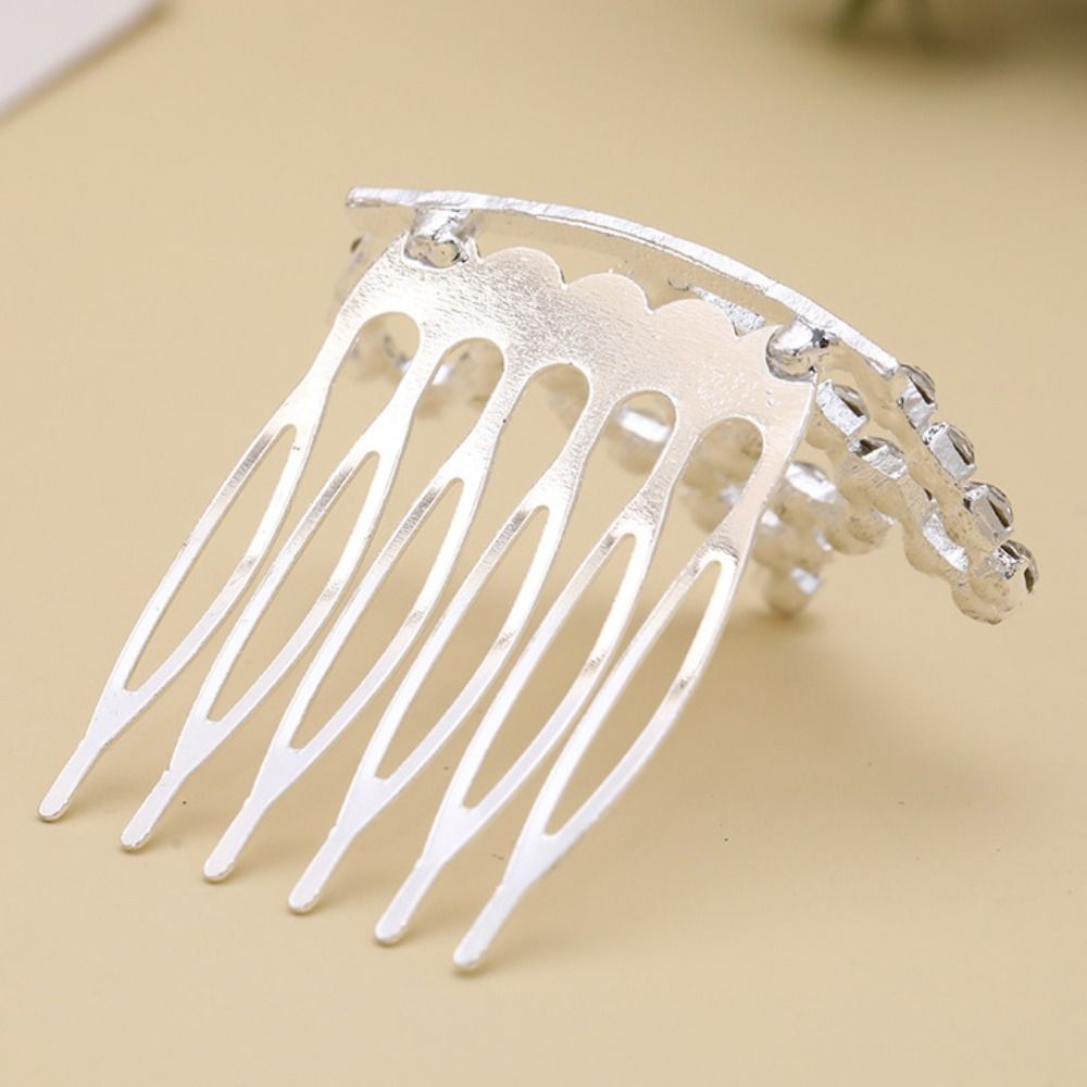 Gifts Flower Crown Hair Comb Love Heart Hollow Children Tiara Headband Hair Styling Accessories Hairpins Daily