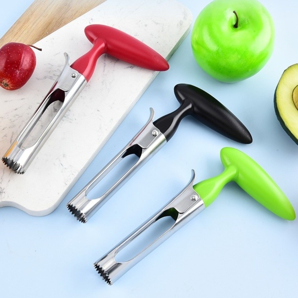 Practical Stainless Steel Fruit Corer Multi-Functional Portable Fruit Cutter Durable Handle Core Remover Tool Food Preparation