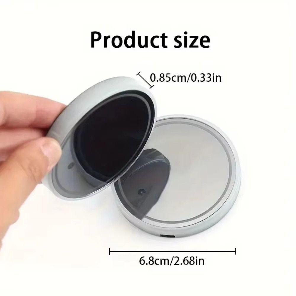 Protective 7 Color Changing LED Illuminated Cup Tray Anti Slip Charging Smart Glow Coaster 3 Modes Light Sensor Car Interior Lighting Cup Mats Bottle