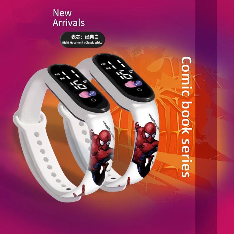 Wenefang Fashion Kids Watches Children Digital LED Fashion Sport Watch Cute boys girls Wrist watch For Waterproof Gift Watch Alarm Men Clock New