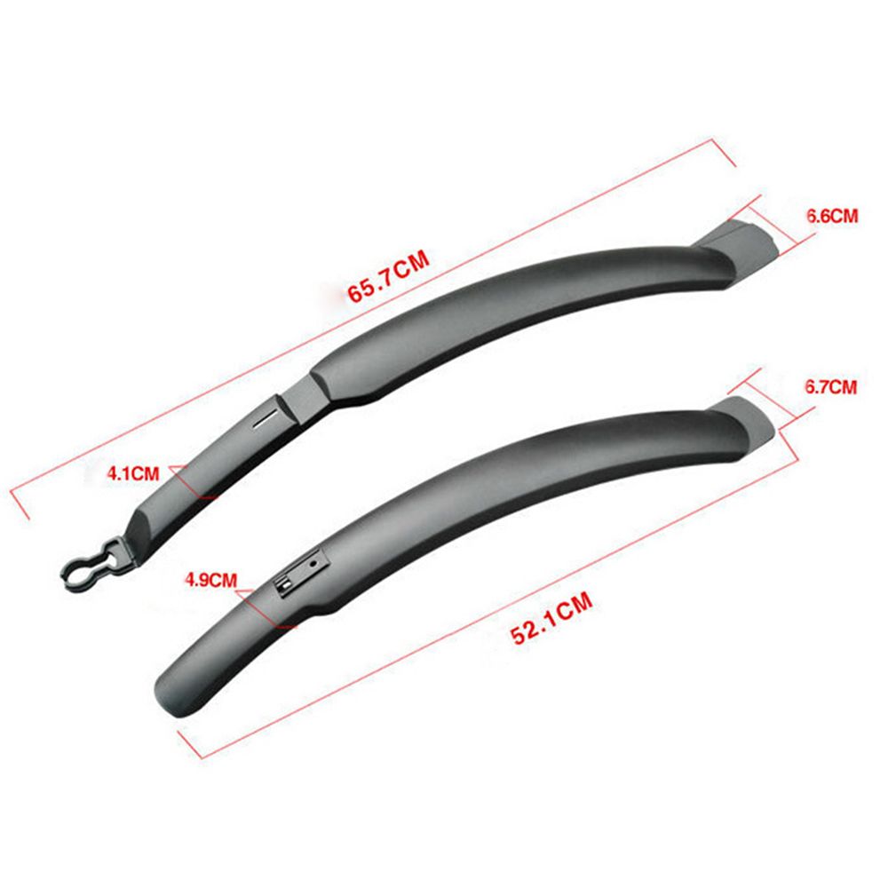 Durable Mountain Bike Bicycle Accessories Quick Release Cycling Mud Guards Rear Defender Fenders Mudguard