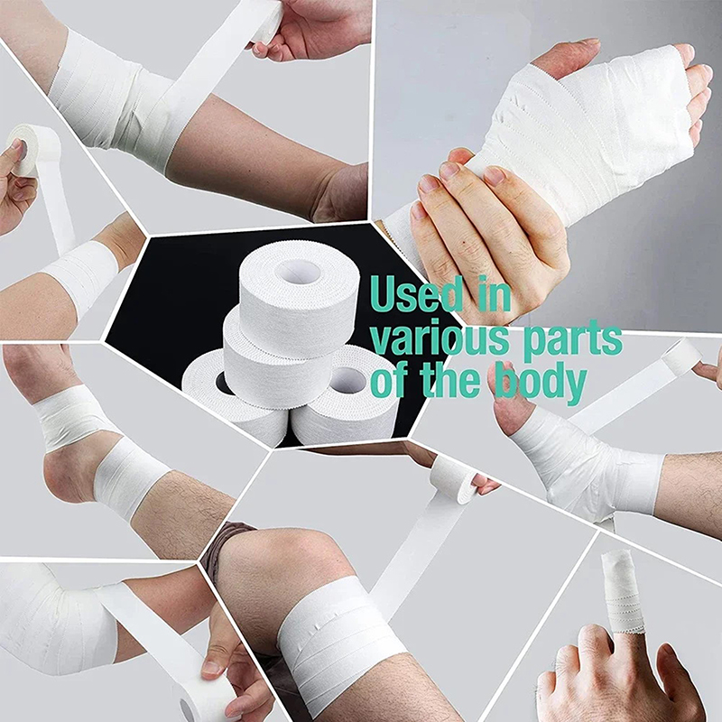 Professional Sports Tape For Athletes Training Bandage Boxing Wrist Tape Football Basketball Protective Equipment Accessories CF8